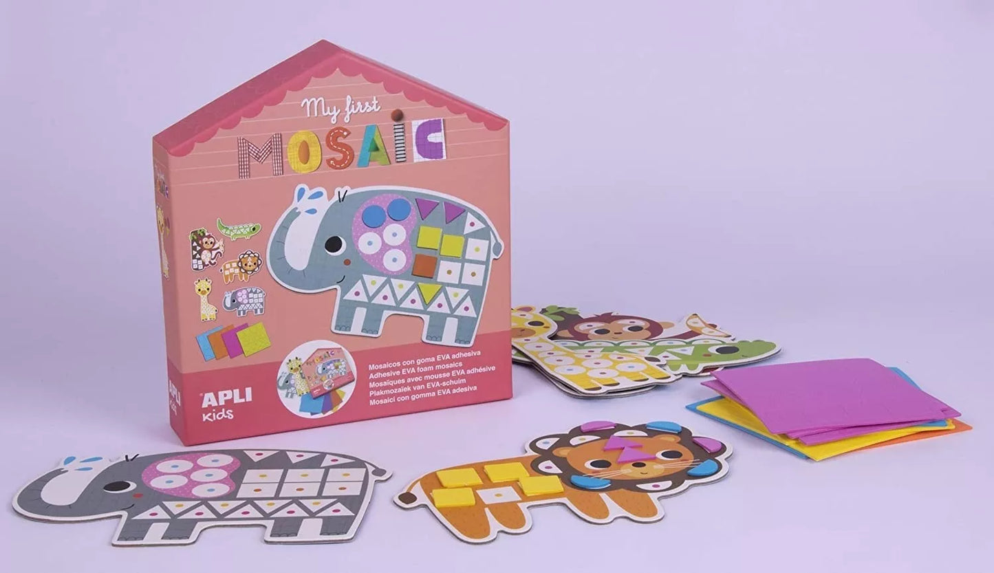 Kūrybinis žaidimas „Mano pirmoji mozaika”