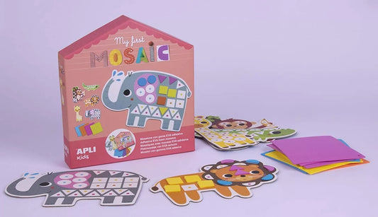 Kūrybinis žaidimas „Mano pirmoji mozaika”