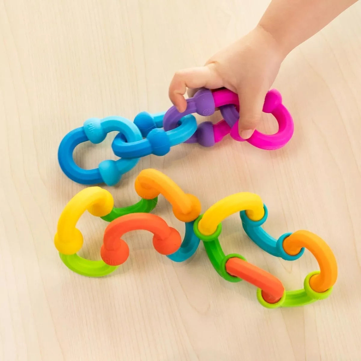 Fat Brain Toys kūrybinis konstruktorius „Plip Links“