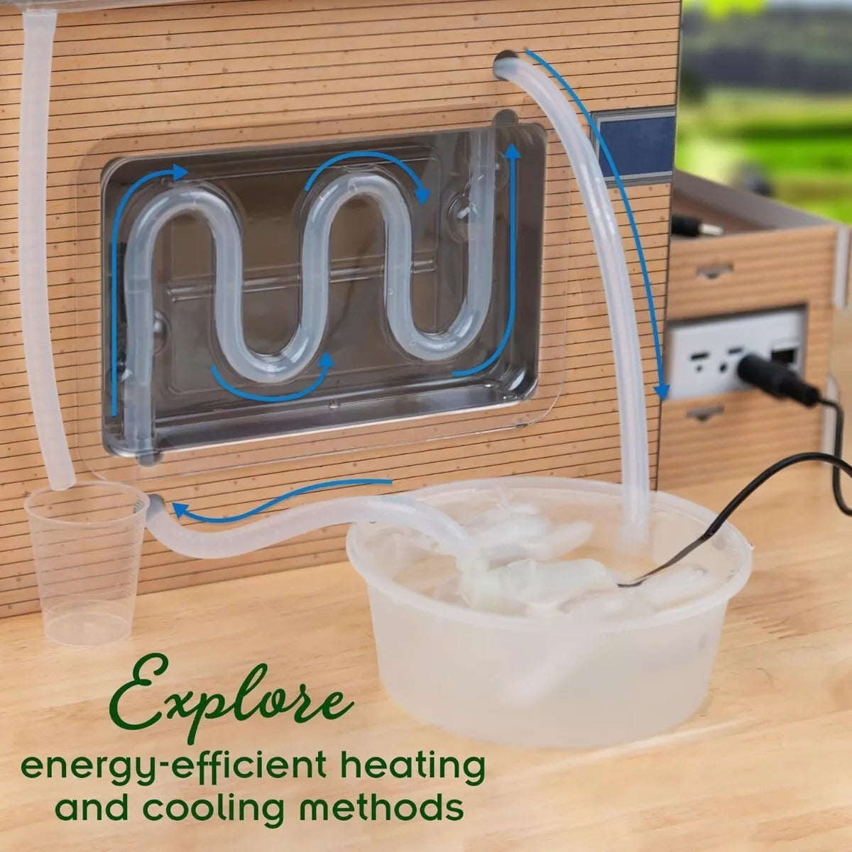 STEM rinkinys „Žalioji inžinerija: švari energija ir tvari gyvensena“