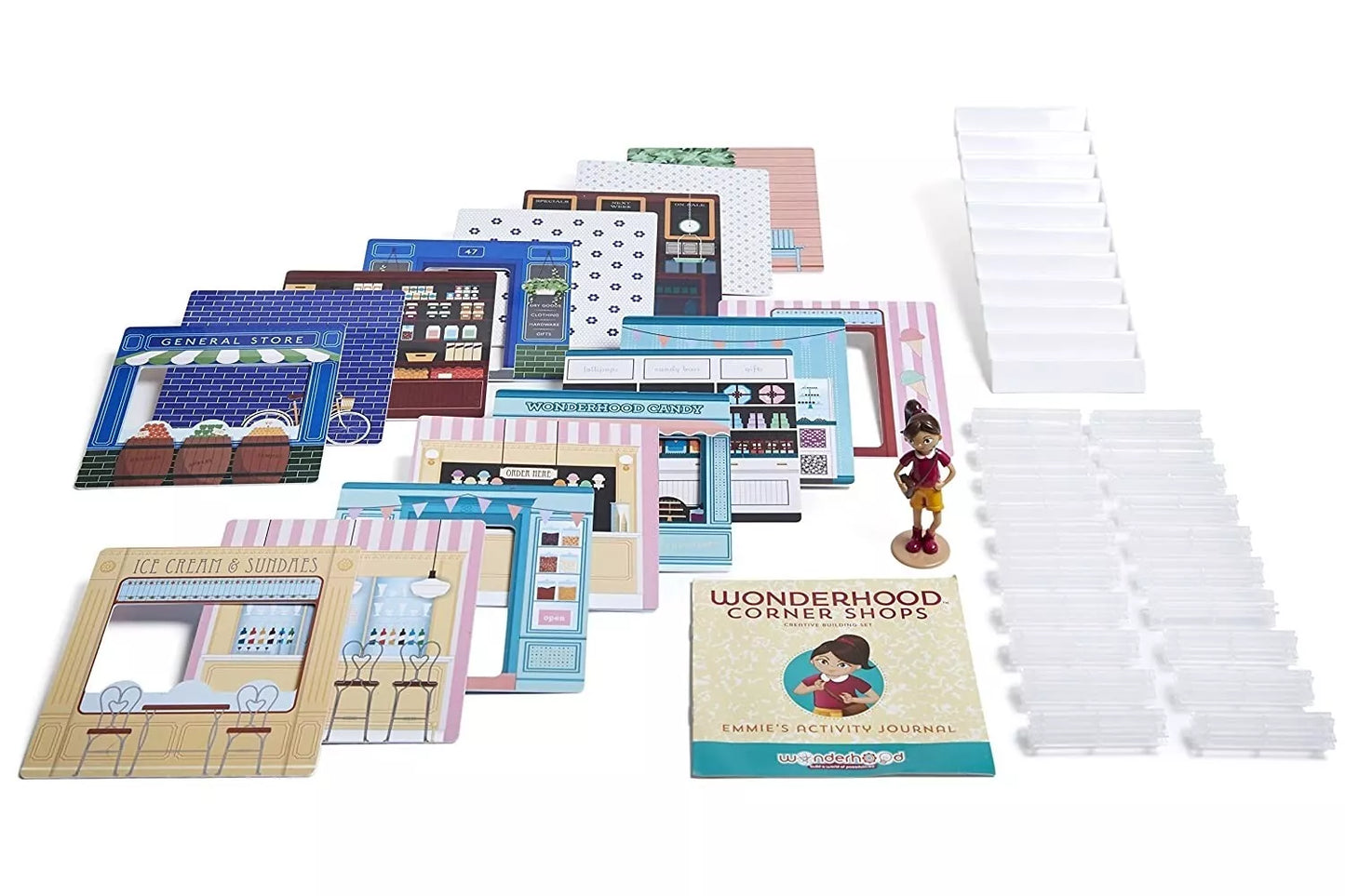 Wonderhood kūrybinis žaidimas „Corner Shops“