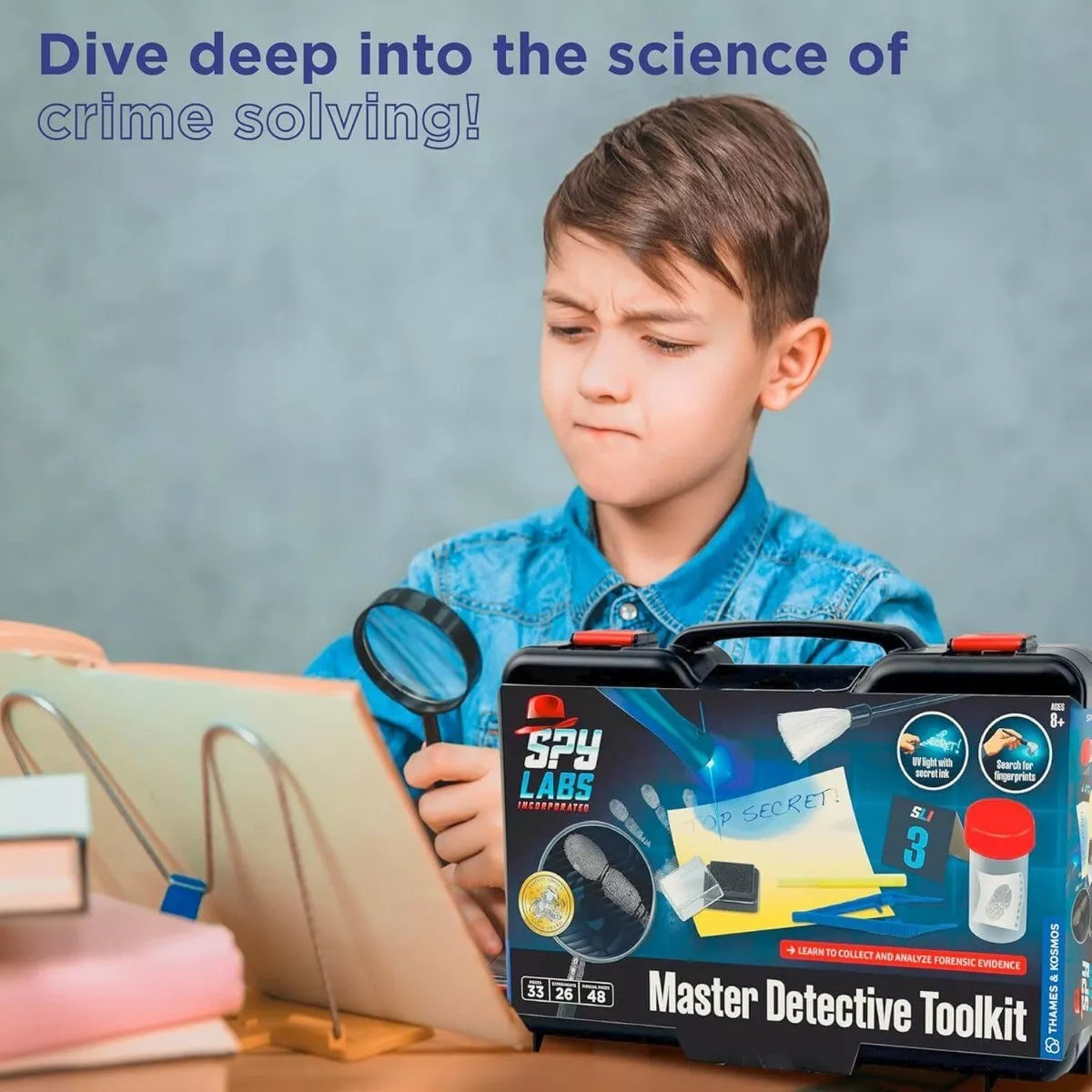 Spy Labs profesionalaus detektyvo rinkinys