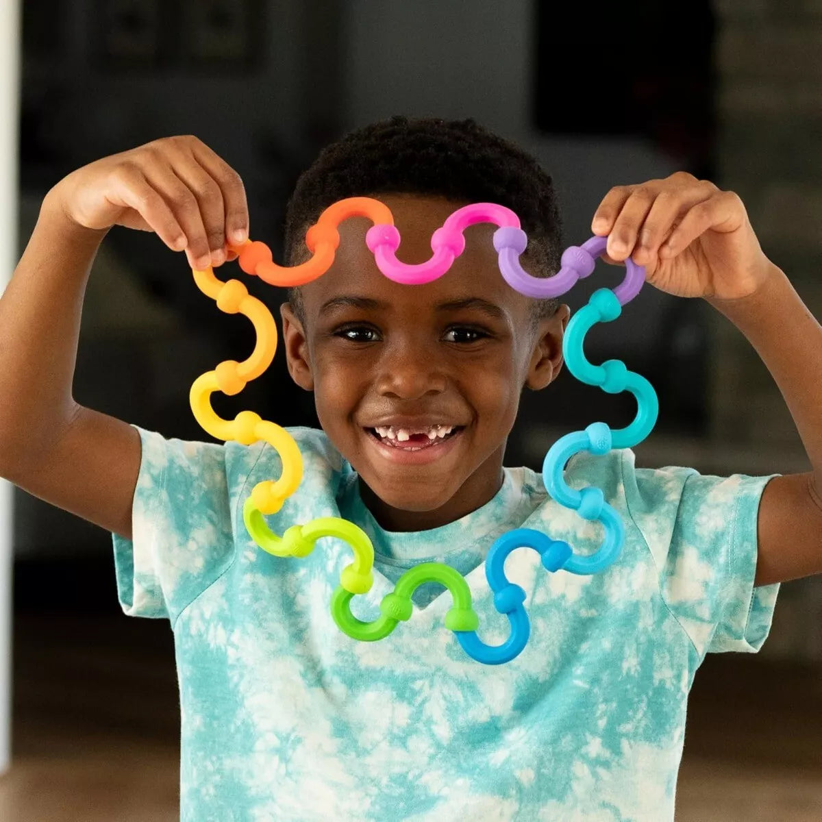 Fat Brain Toys kūrybinis konstruktorius „Plip Links“