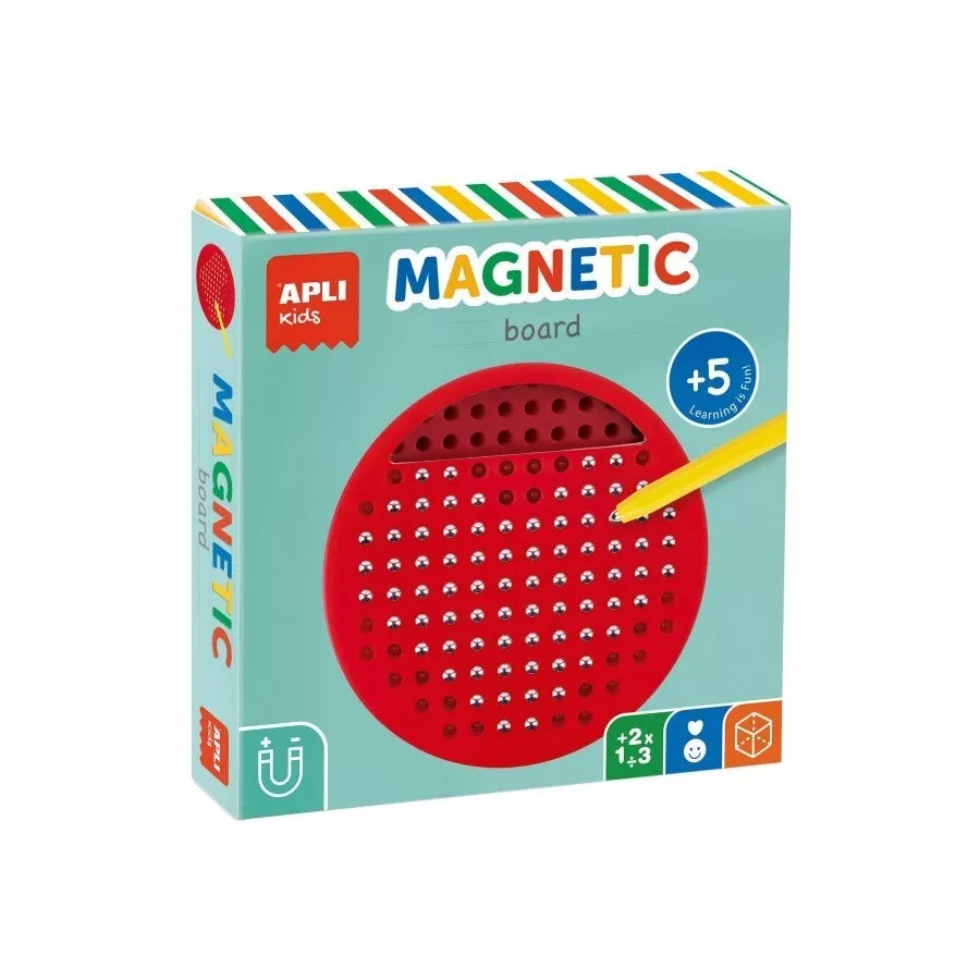 Apli žaidimas „Stebuklinga magnetinė lenta” (apvali)