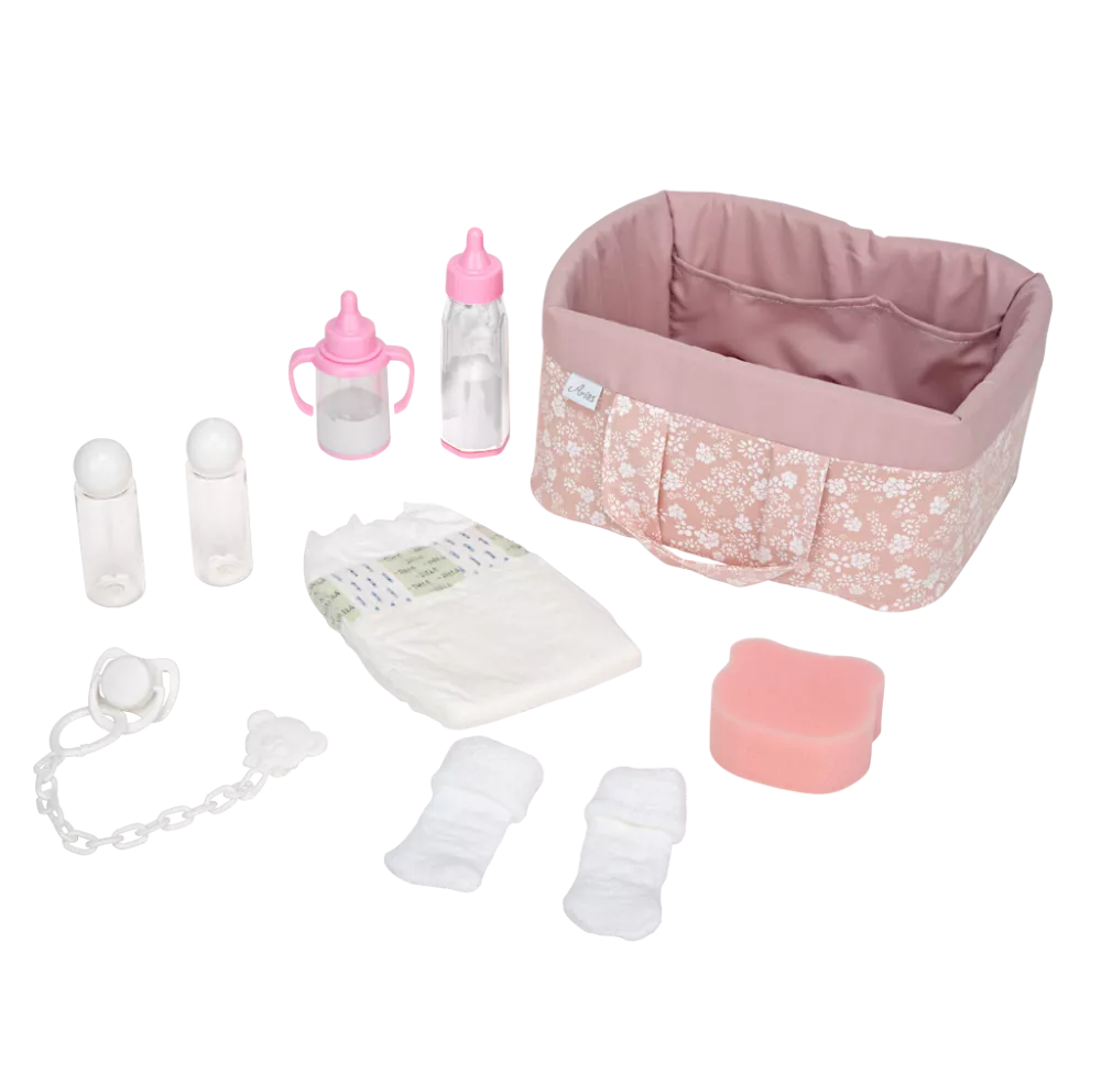 Arias aksesuarų rinkinys, tamsiai rožinis