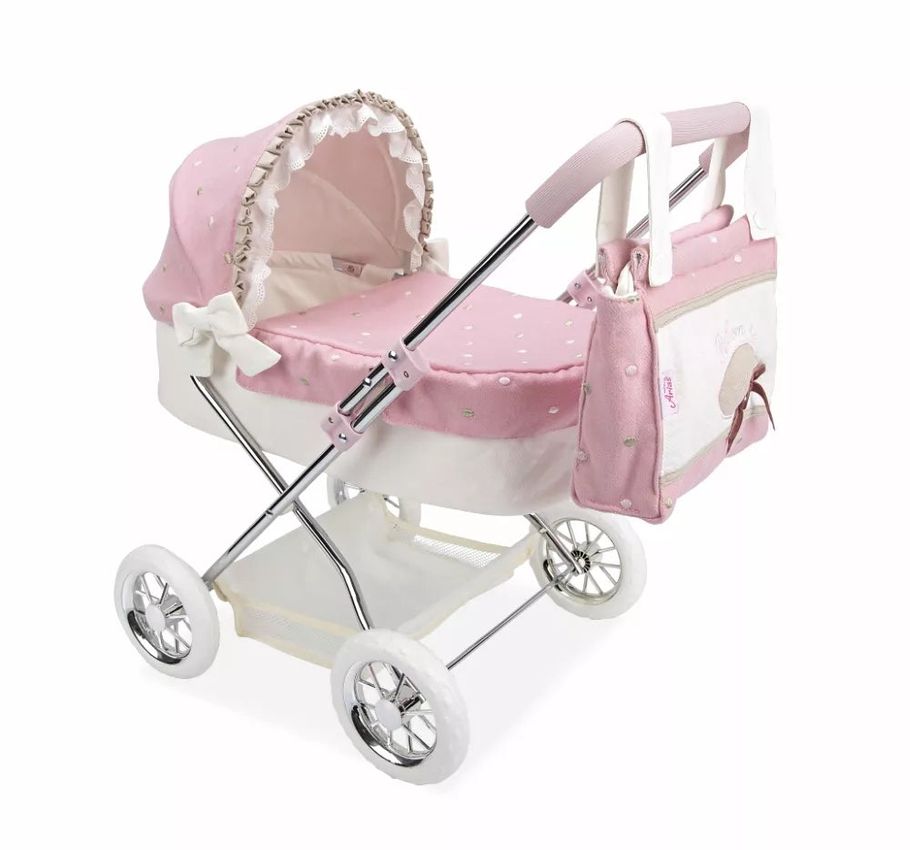 Arias taškuotas vežimėlis, 55 cm