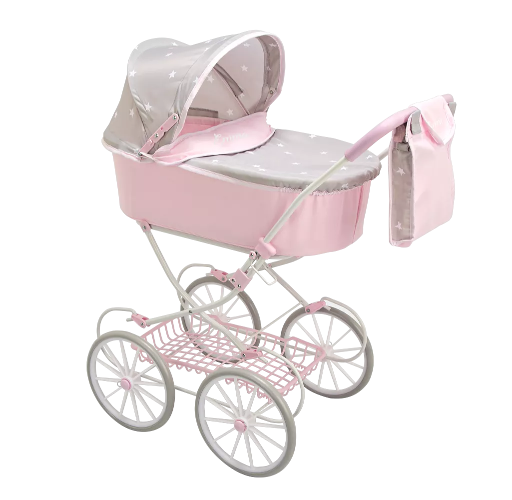 Arias vežimukas Emma su gobtuvu ir krepšiu