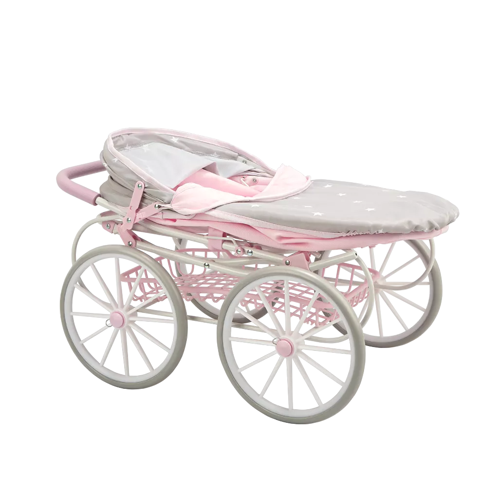 Arias vežimukas Emma su gobtuvu ir krepšiu