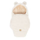 Baby Swaddle with Bear Ears – Bearly Cream