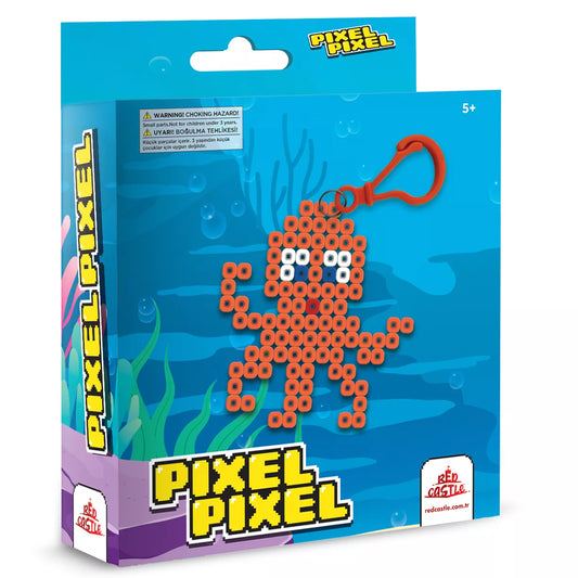 Red Castle lyginimo karoliukai, pakabukas Aštuonkojis