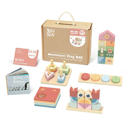 BusyKids Montessori Play Box – 24–36 Months