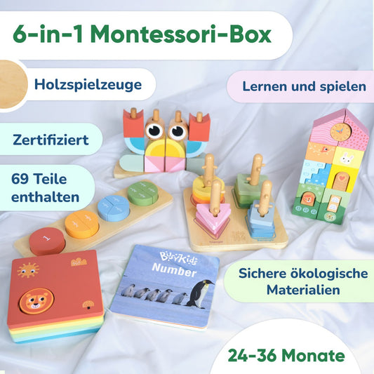 BusyKids Montessori Play Box – 24–36 Months