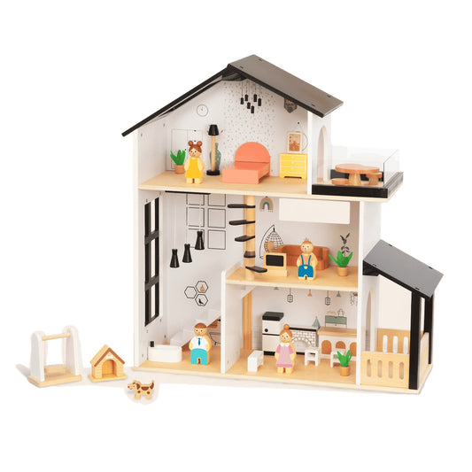 BusyKids NORDI Three-Storey Dollhouse