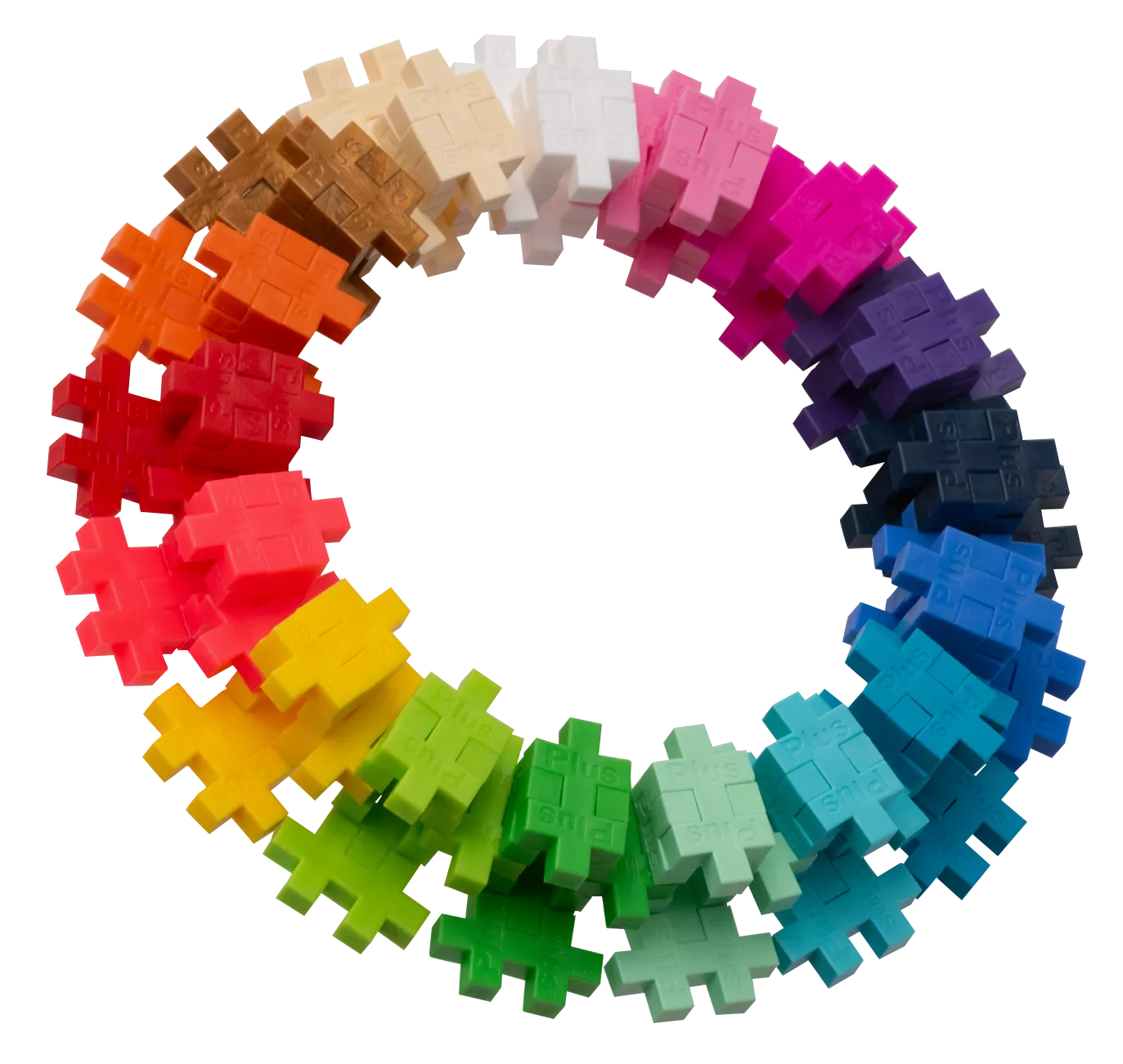 Plus Plus konstruktorius, Spalvos, 1000 det.