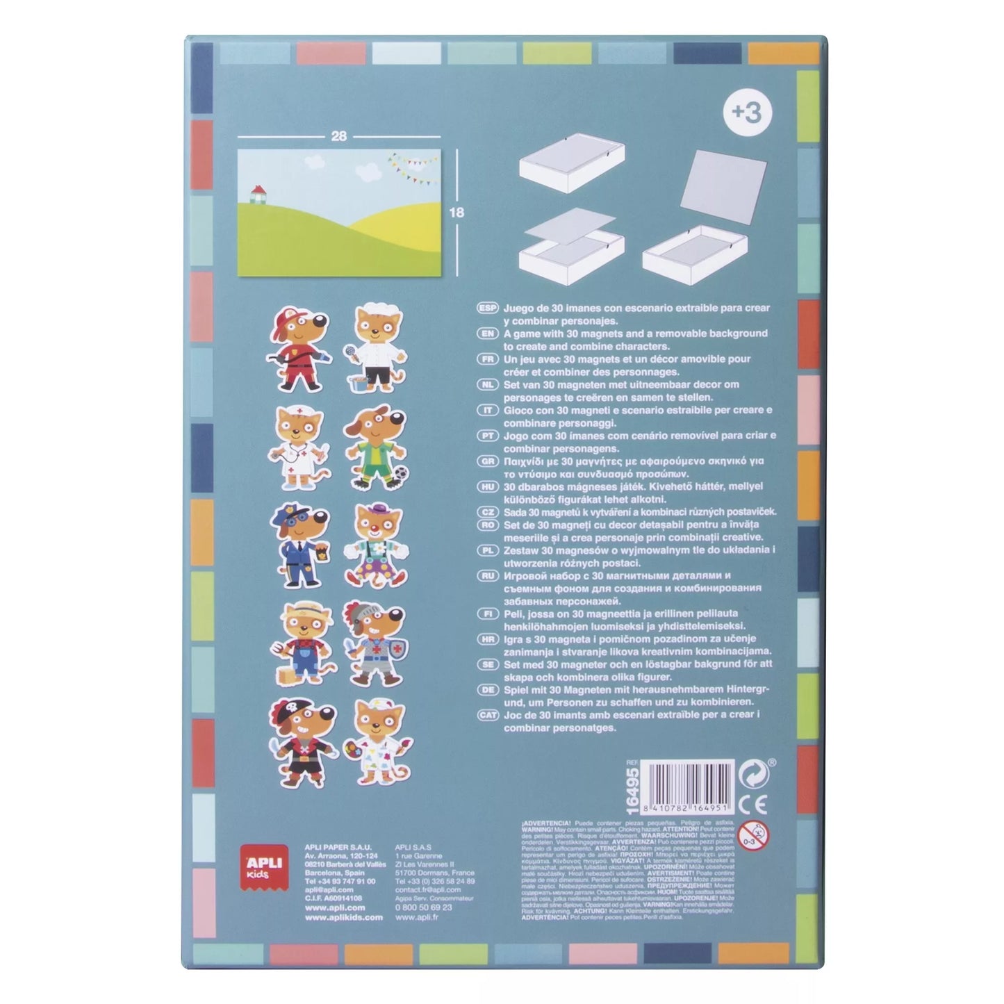 Apli Kids magnetinis žaidimas APRENK