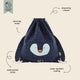 Drawstring Bag - Mr. Penguin