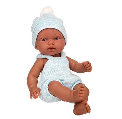 Elegantiški kūdikėliai su kepurėmis, 26 cm