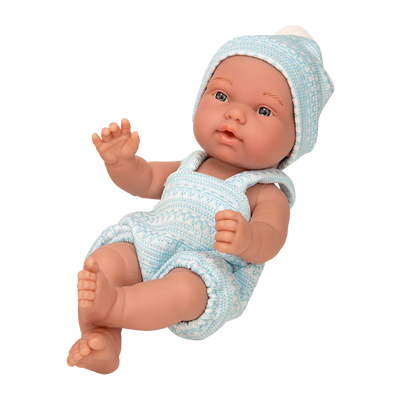 Elegantiški kūdikėliai su kepurėmis, 26 cm