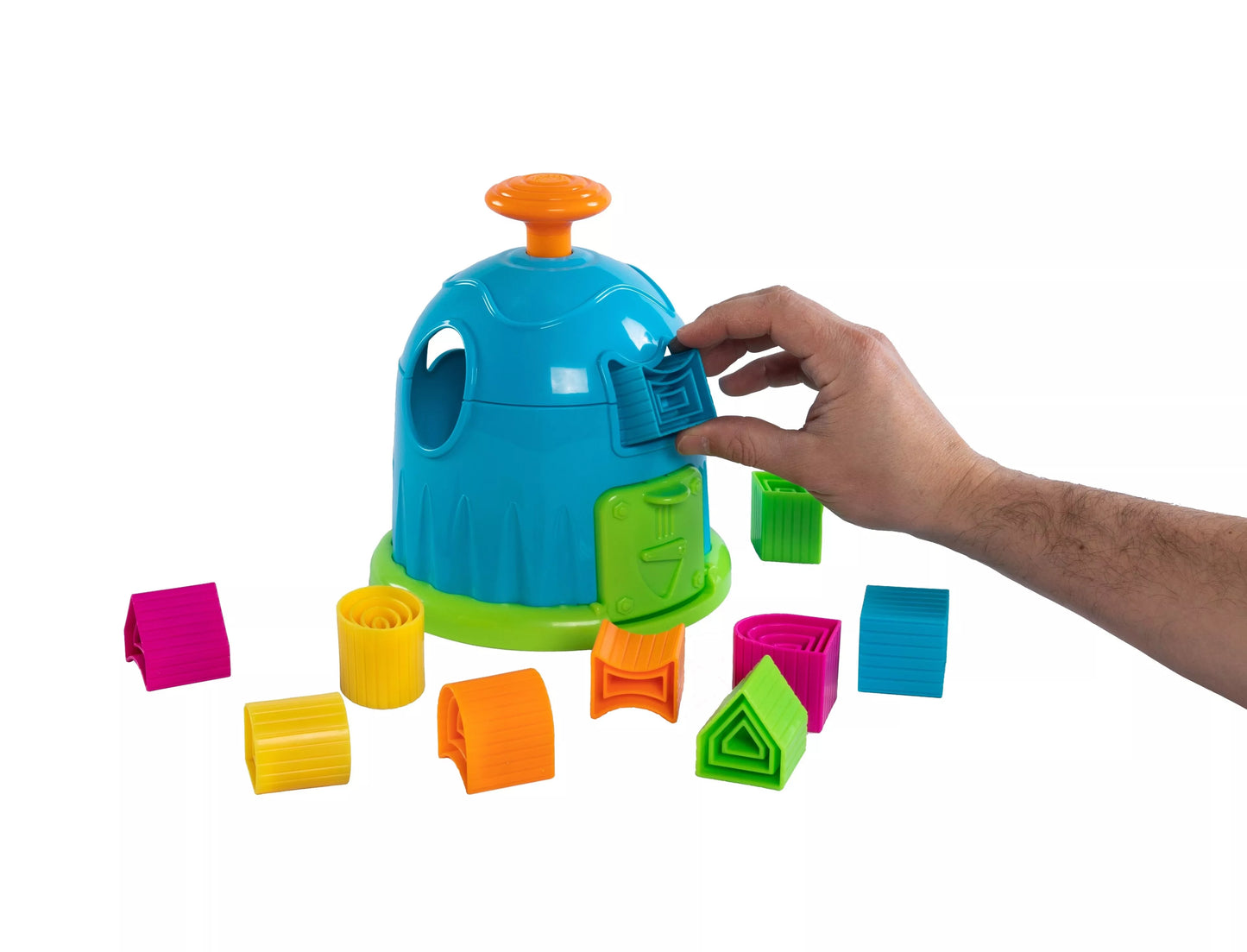 Formų rūšiavimo žaidimas „Shape Factory“