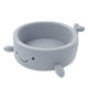Foam Baby Ball Pit Without Balls - Whale Dusty Ice Blue Boucle