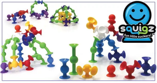 Squigz (22 vnt) lipšniukai