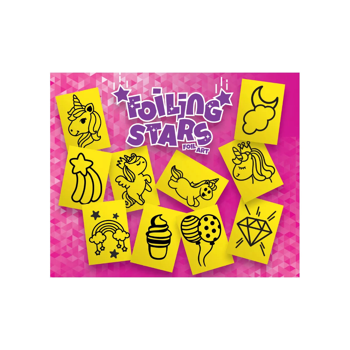 Red Castle kūrybinis rinkinys su folija, Vienaragis