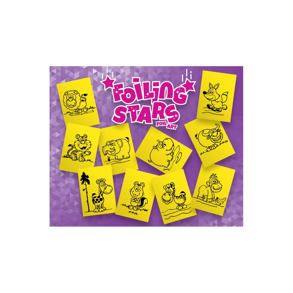 Red Castle kūrybinis rinkinys su folija, Safari