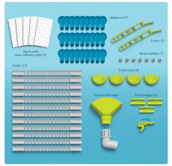 Eksperimentinis rutuliukų ridenimo rinkinys GECKO RUN Starter