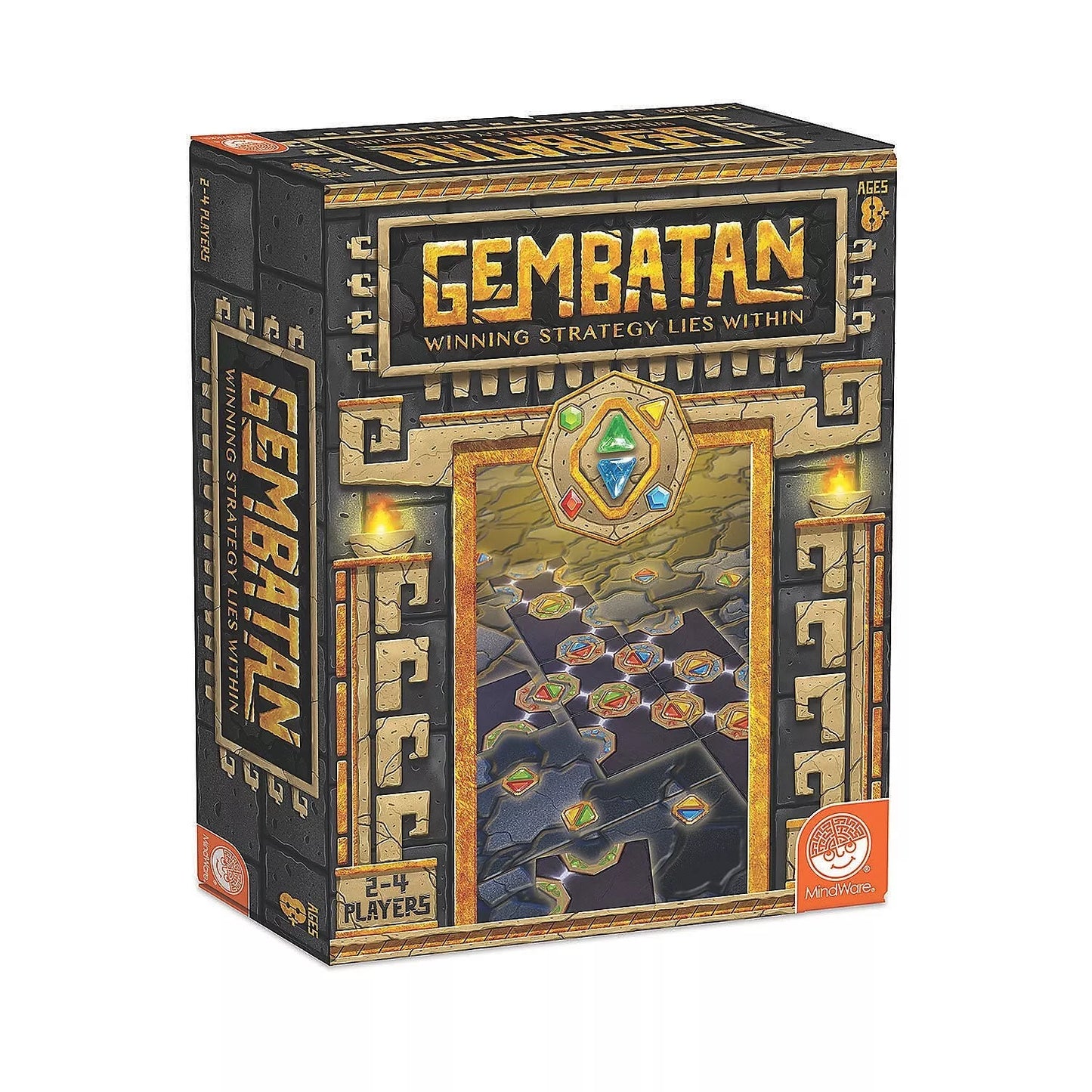 Strateginis stalo žaidimas „Gembatan”