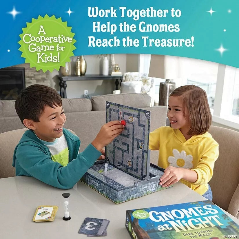 Bendradarbiavimo žaidimas „Gnomes at Night“