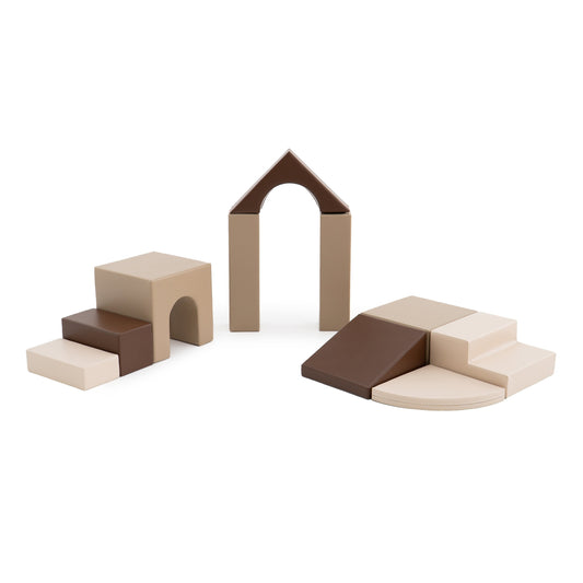 IGLU Soft Play 10 Foam Block Set - Chocolate Factory Creativity