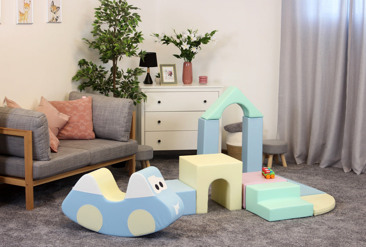 IGLU Soft Play 10 Foam Block Set - Light Pastel Creativity, photo 3