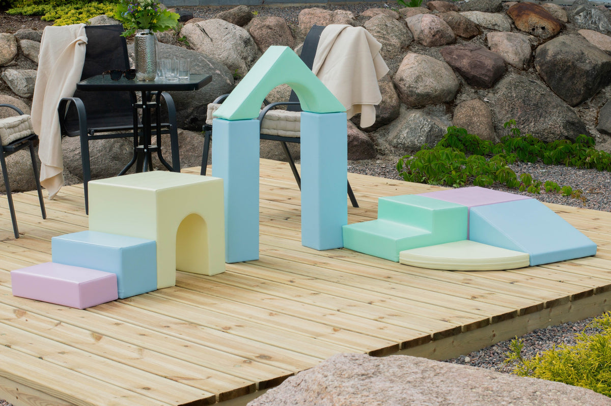 IGLU Soft Play 10 Foam Block Set - Light Pastel Creativity, photo 5