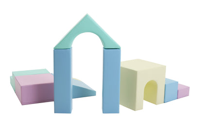 IGLU Soft Play 10 Foam Block Set - Light Pastel Creativity, photo 10