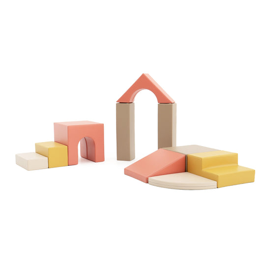 IGLU Soft Play 10 Foam Block Set - Pastel Fries Creativity