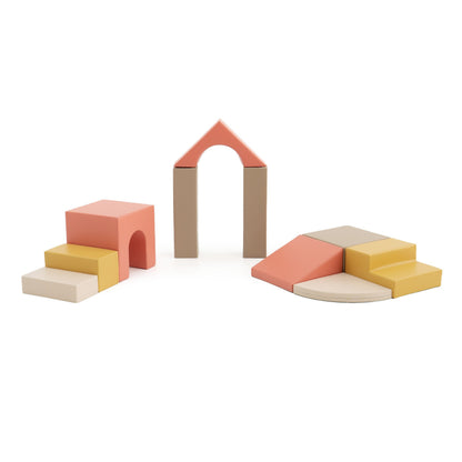 IGLU Soft Play 10 Foam Block Set - Pastel Fries Creativity, photo 4