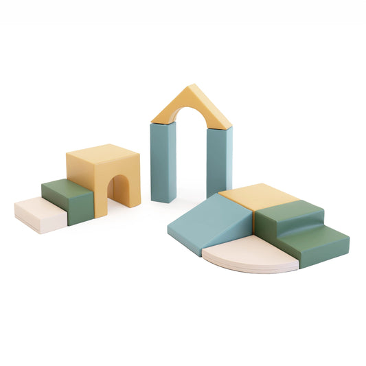 IGLU Soft Play 10 Foam Block Set - Pastel Sea Creativity