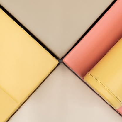 Soft Play 6 Foam Block Set - Pastel Pink Explorer