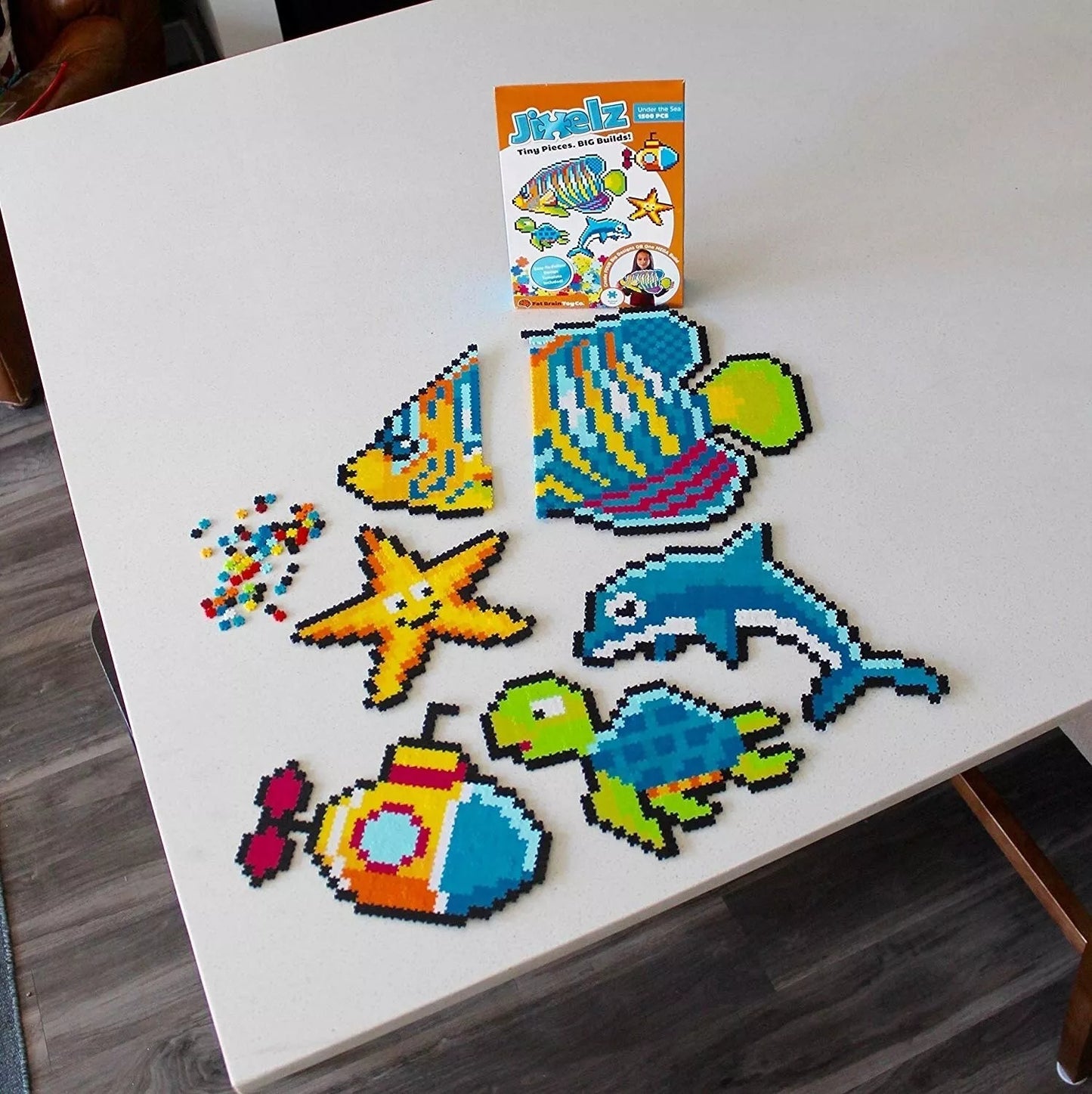 Jixelz 1500 detalių dėlionė - Povandeninis pasaulis