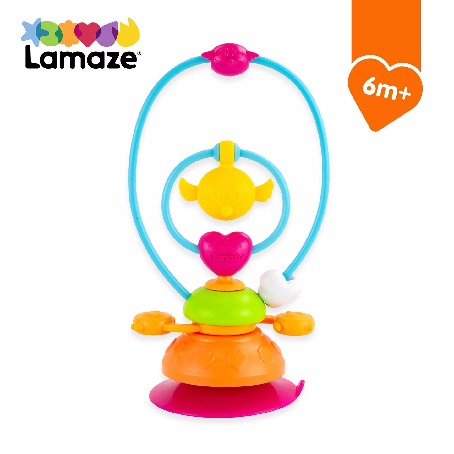 Lavinamasis kūdikio žaislas „Oro balionas“ (tvirtinamas prie maitinimo kėdutės)