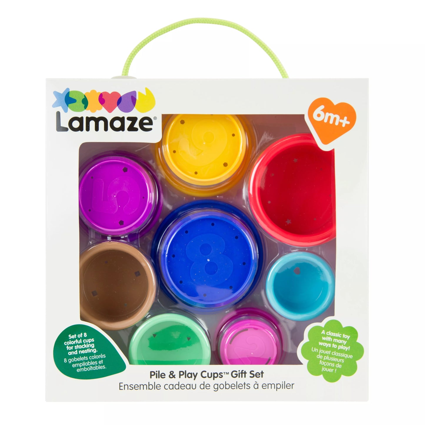 Spalvoti statymo puodeliai