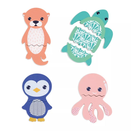 LUDI maudymosi žaislas, sudėk ir prilipink