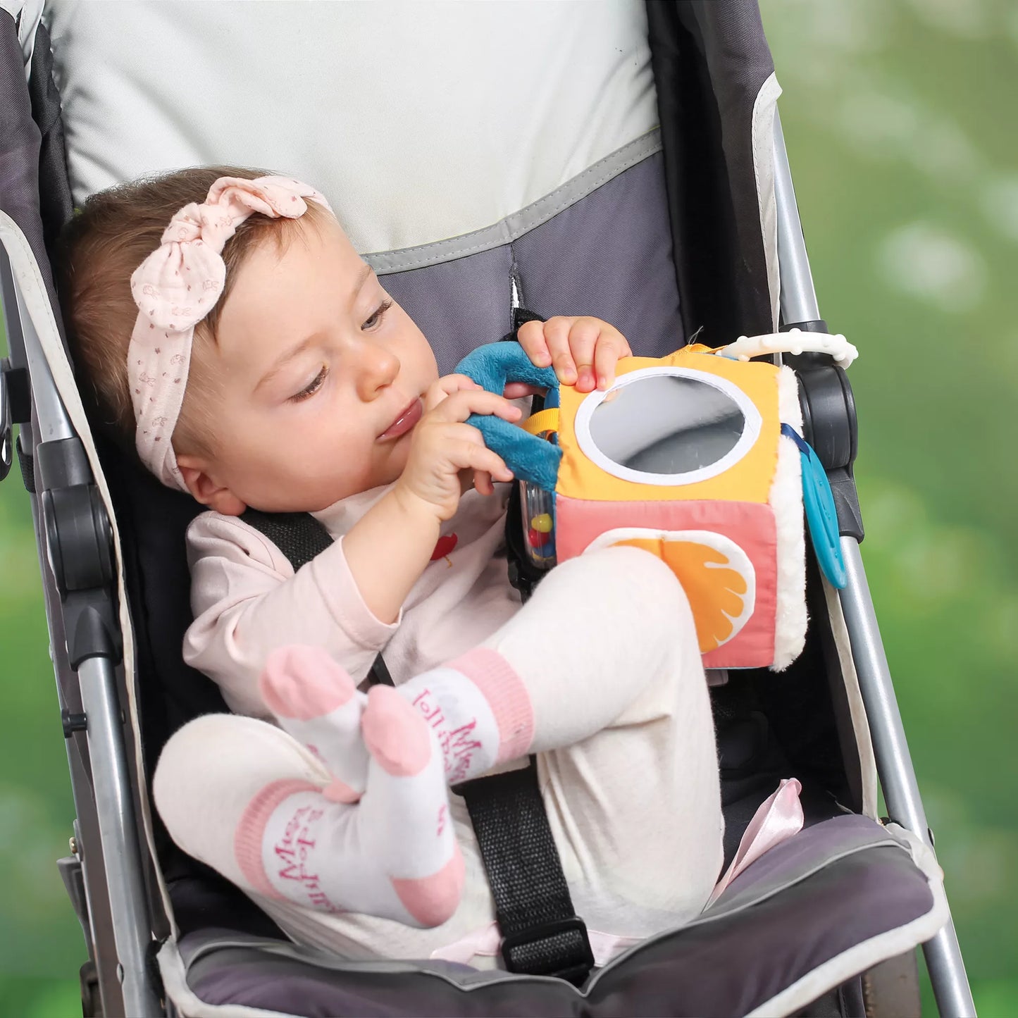 LUDI medžiaginis veiklos kubas, lapeliai