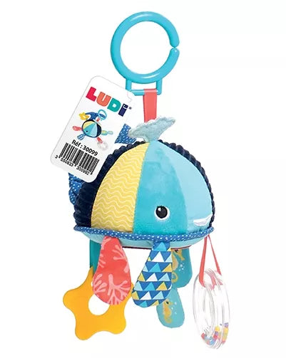LUDI Hanging Toy, Little Whale