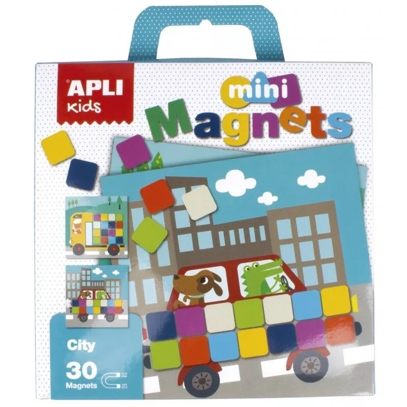 APLI Kids magnetinis kūrybinis rinkinys „Miestas“