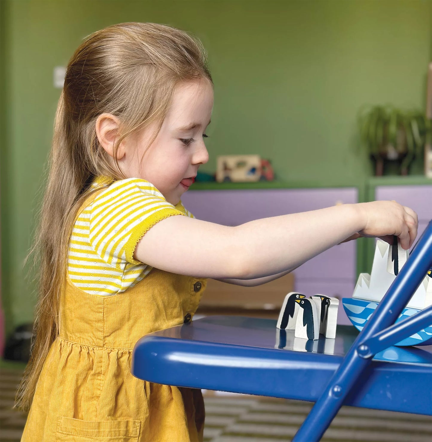 Mentari Balansavimo žaidimas, Pingvinai