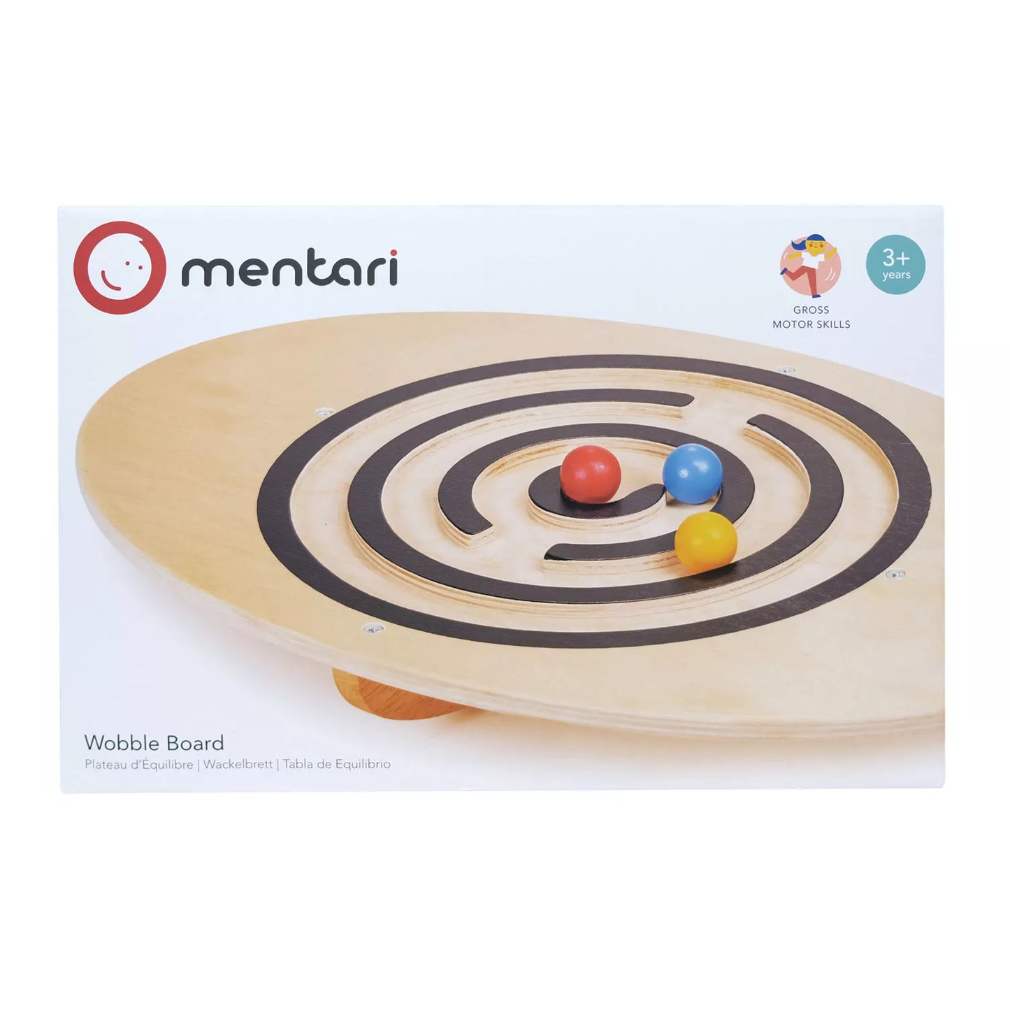 Mentari medinė balansinė lenta