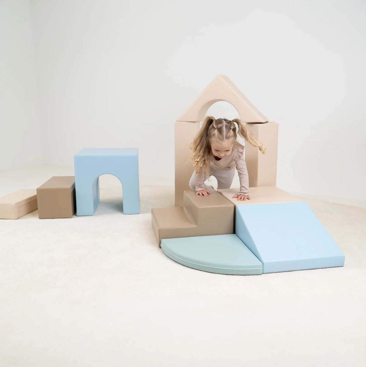 IGLU Multifunctional Soft Play Set Baby Gym - Earth Pastel, photo 4