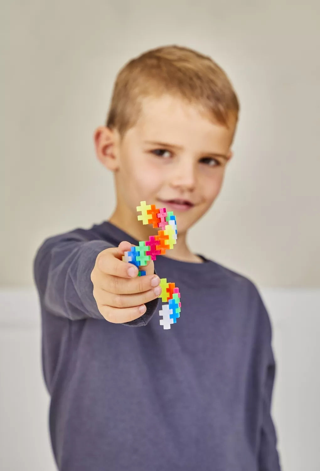 Plus Plus konstruktorius, neoninių spalvų, 240 det.