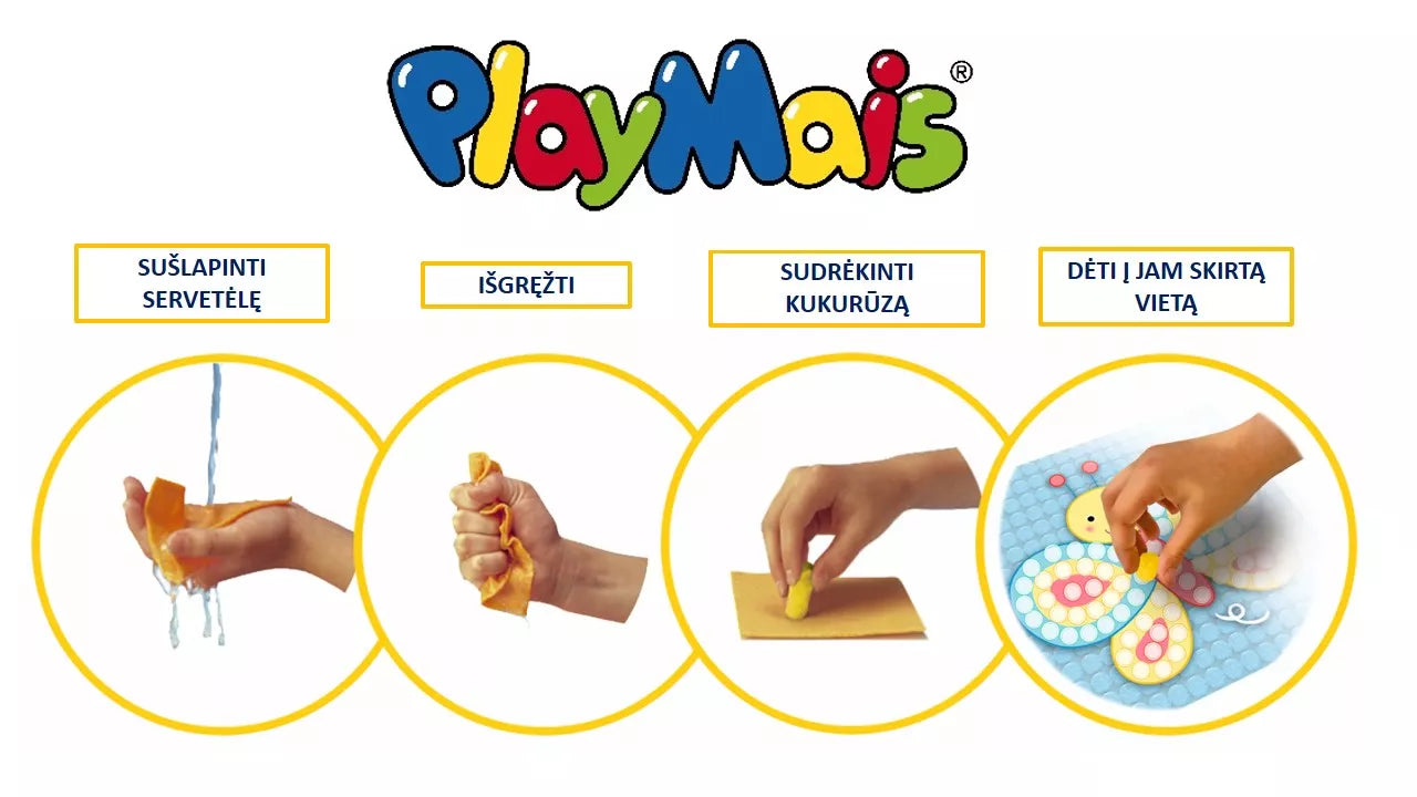 PlayMais žaidimas mozaika 2300, Vienaragis